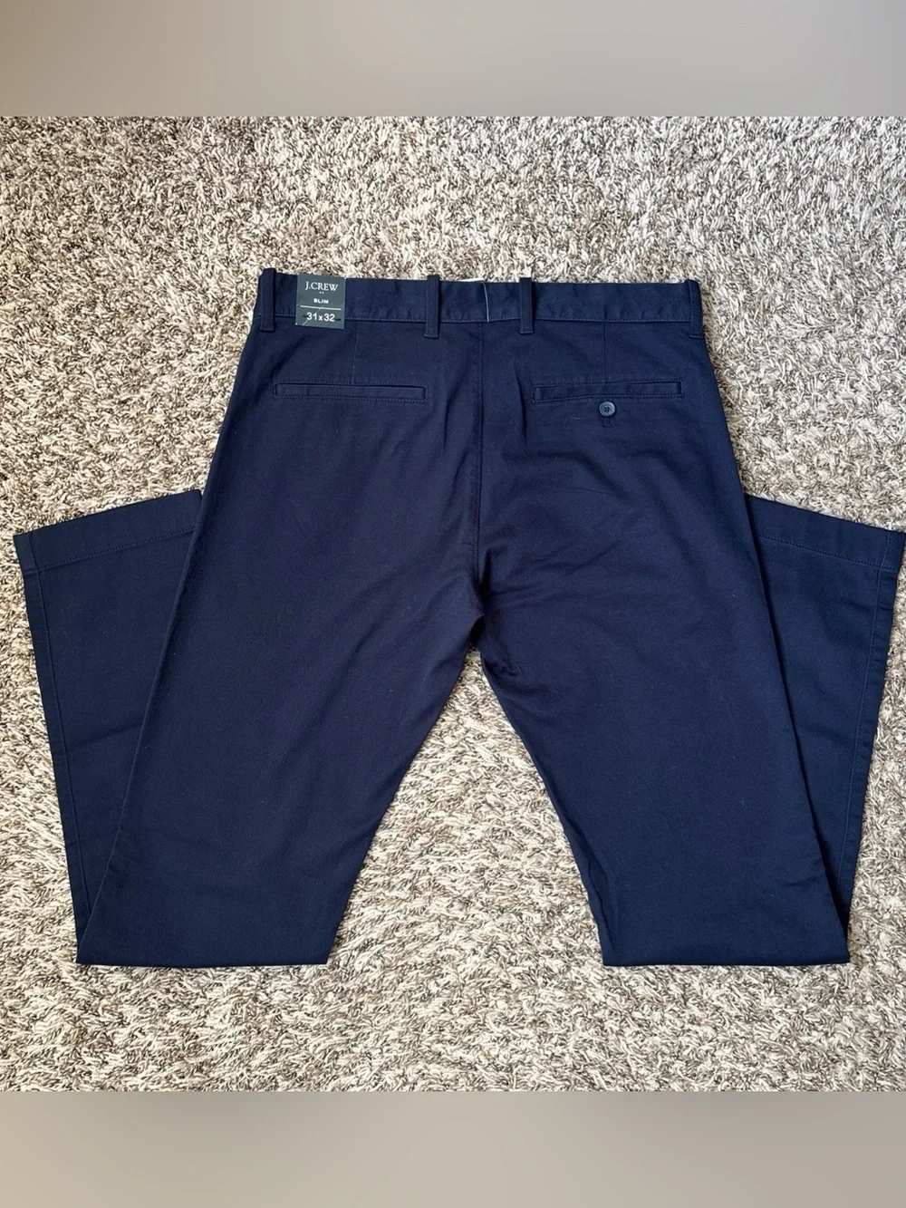 J. Crew Slim Navy Chino Pants
